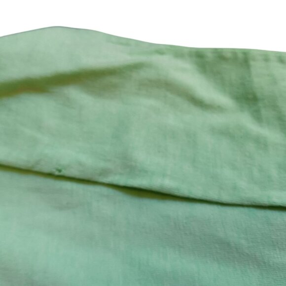 Boys 6 Vintage Sears T-shirt Sears Mint Green LS Mock Neck Single Stitch Paint - Picture 7 of 7